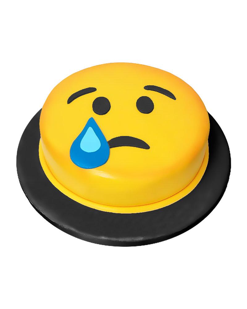 Crying Emoji Cake